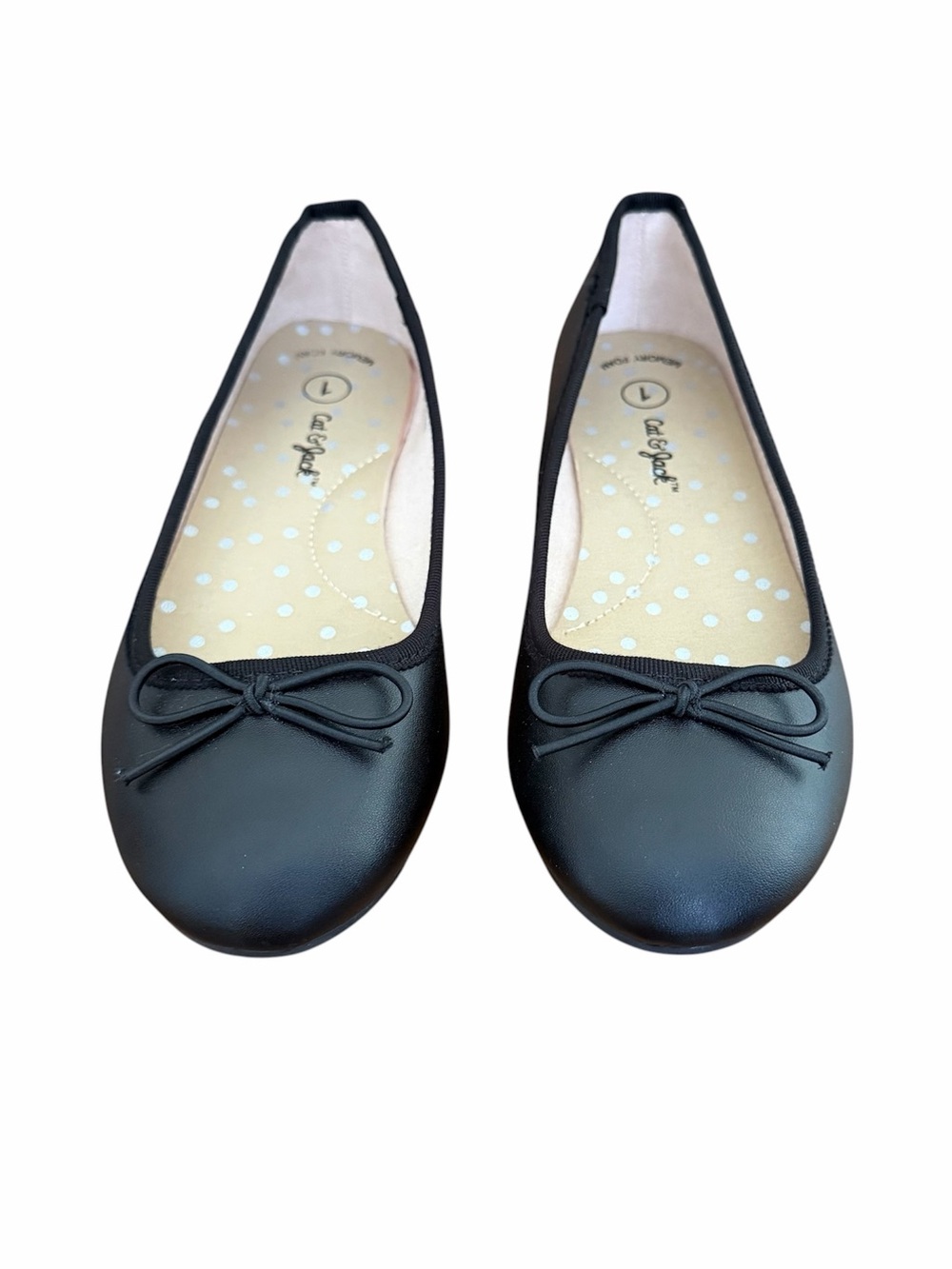 Cat & Jack (J1) Black Ballet Flats